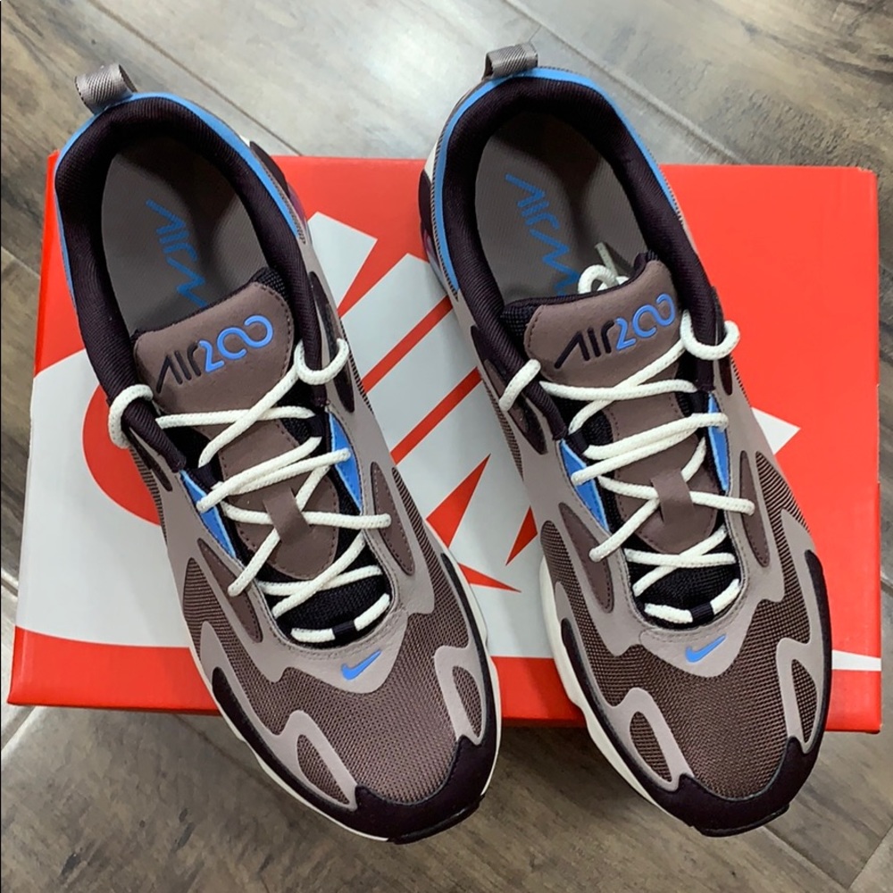 NIKE AIR MAX 200 plum eclipse/university blue Men’ - Picture 2 of 16